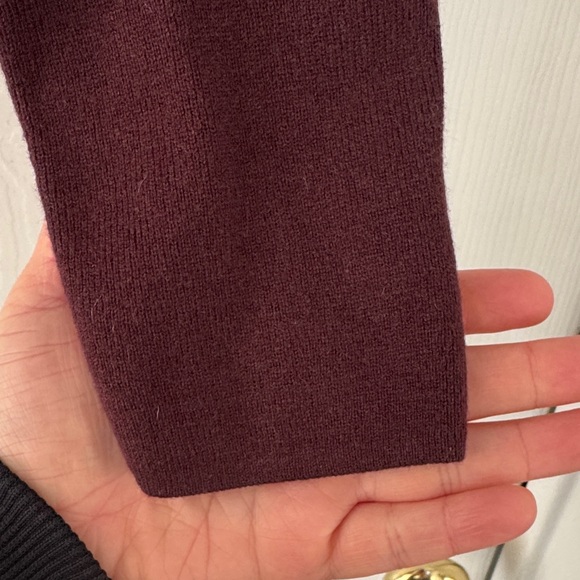 Babaton Rich Burgundy Knit Top - Picture 8 of 9